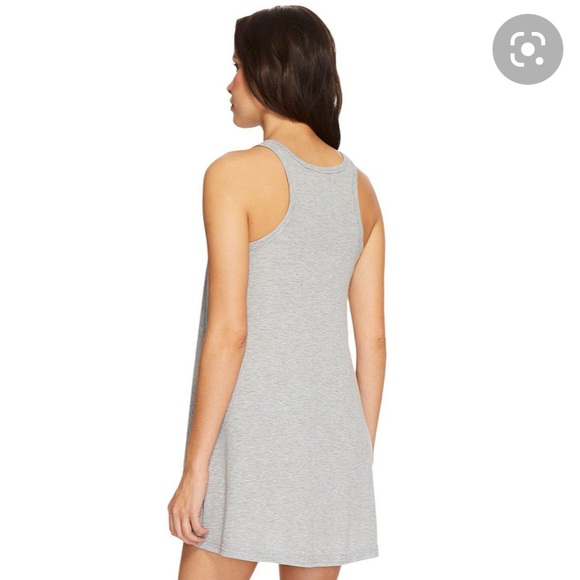 Free People LA Nite Sleeveless Mini Dress in Heather Grey - Picture 4 of 16